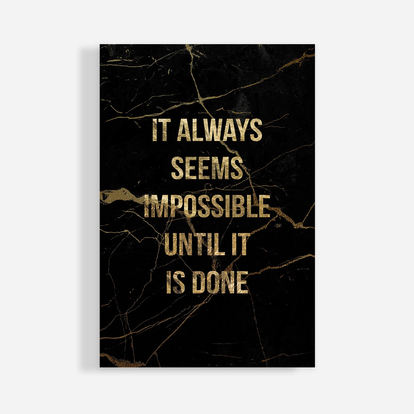 IMPOSSIBLE UNTIL DONE