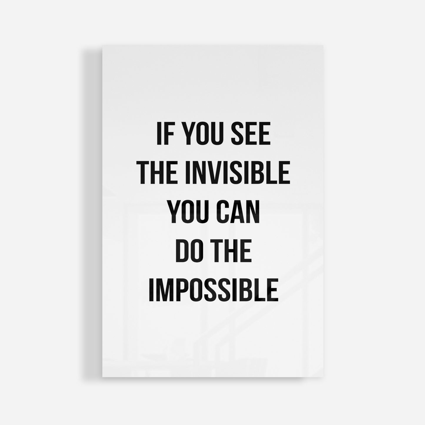 INVISIBLE IMPOSSIBLE