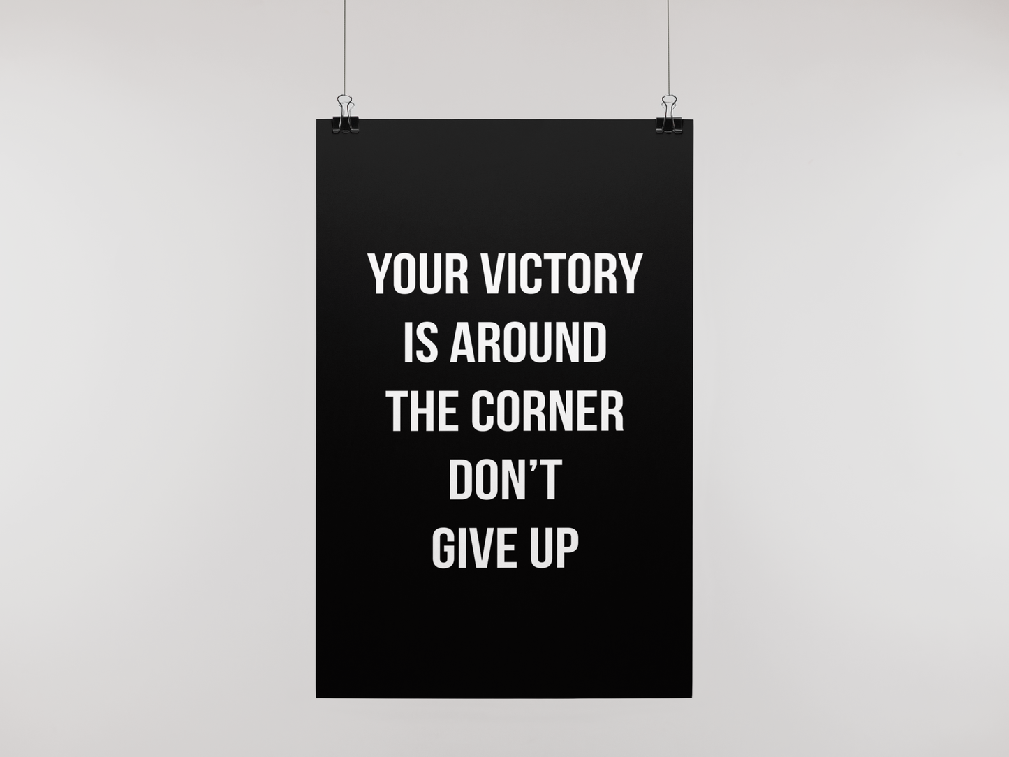 VICTORY AROUND - POSTER