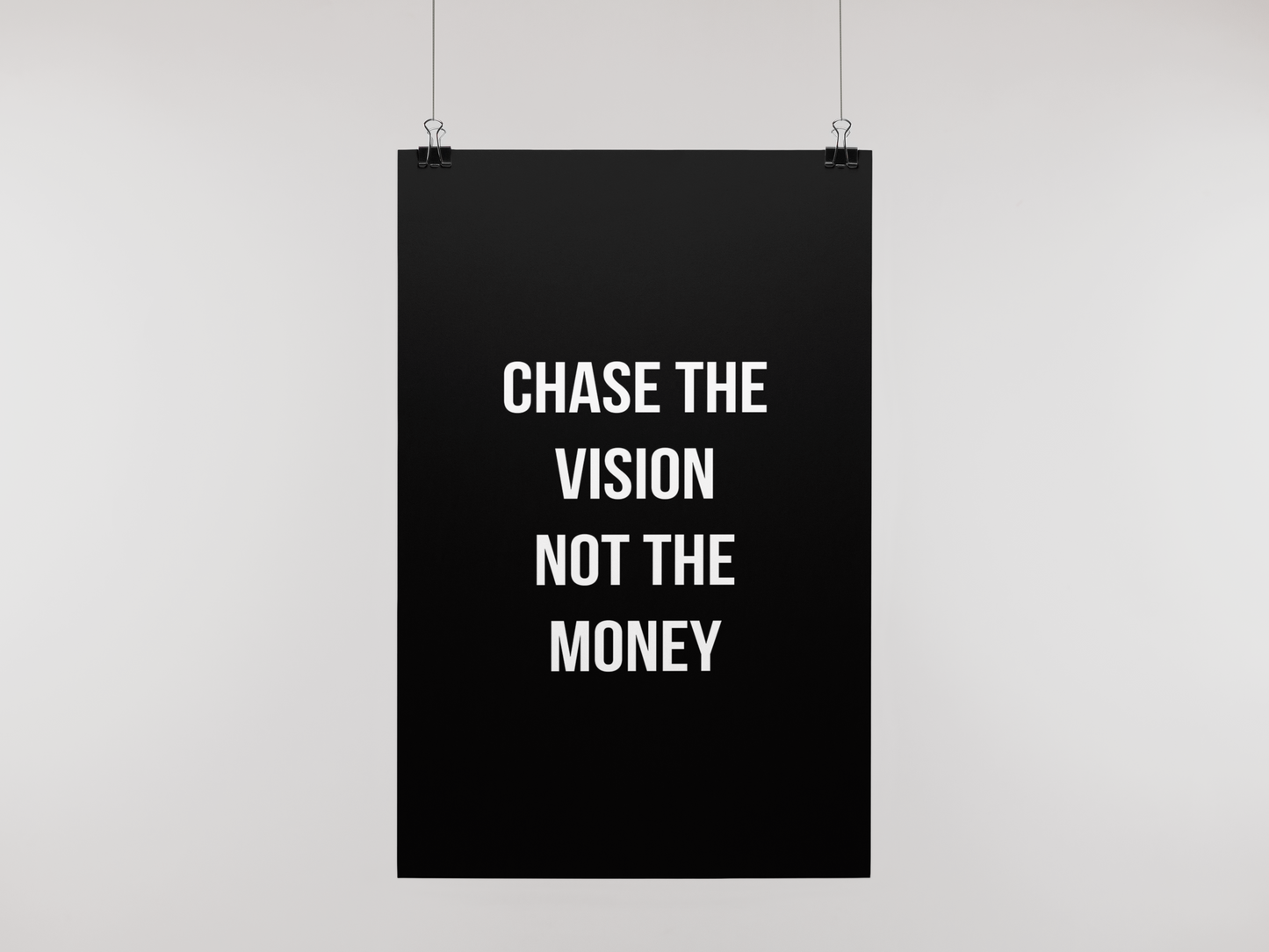 CHASE THE VISION - POSTER