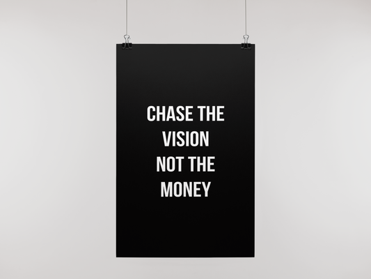 CHASE THE VISION - POSTER