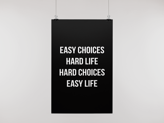 EASY CHOICES - POSTER