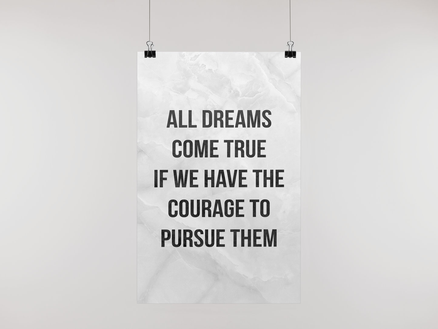 PURSUE DREAMS - POSTER