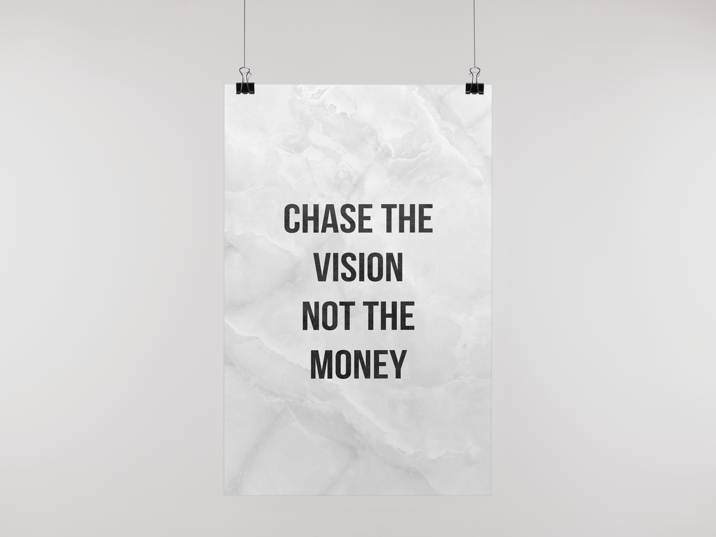 CHASE THE VISION - POSTER