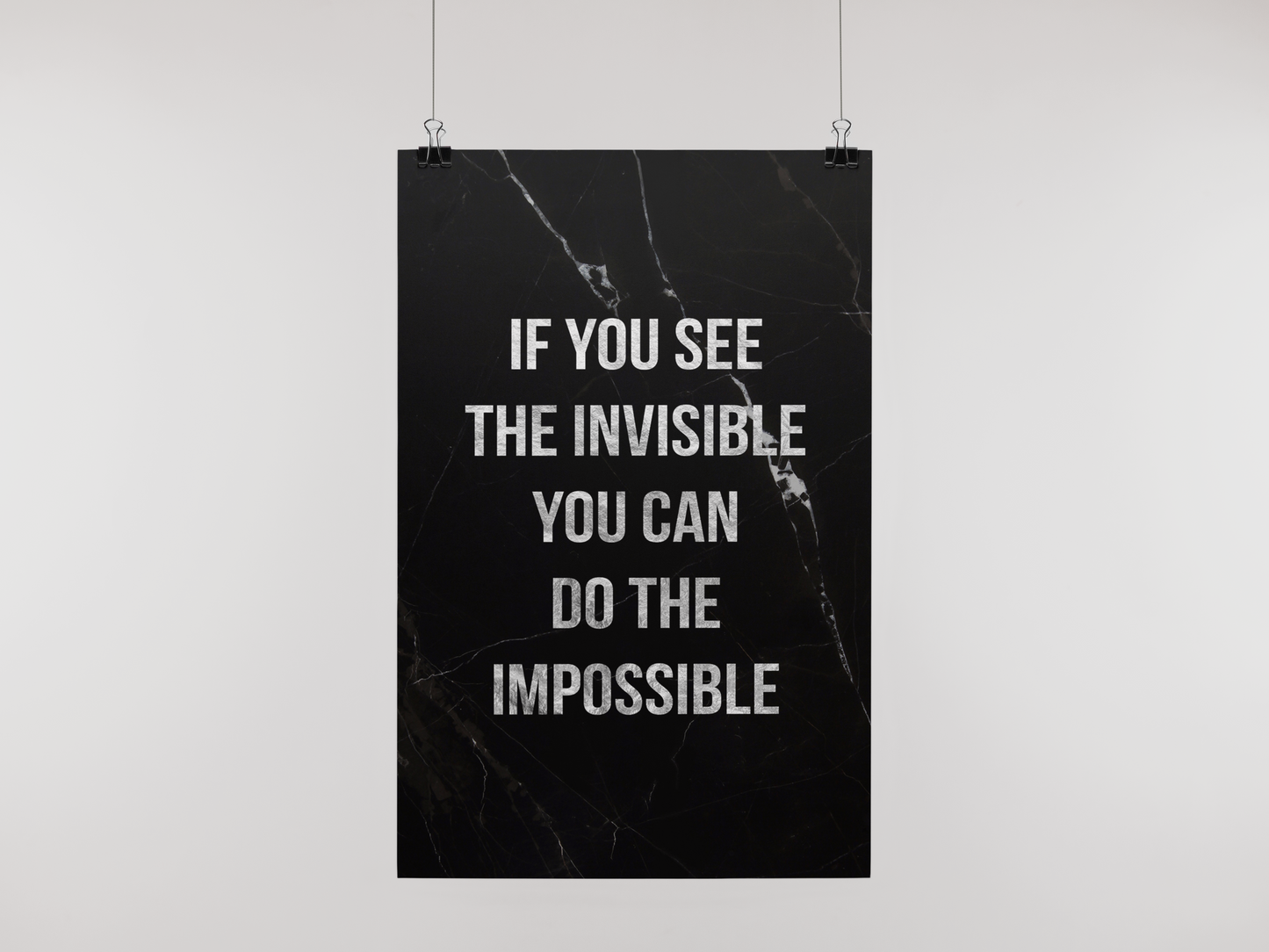 INVISIBLE IMPOSSIBLE - POSTER