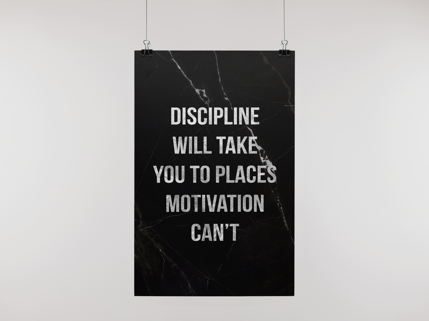 DISCIPLINE - POSTER