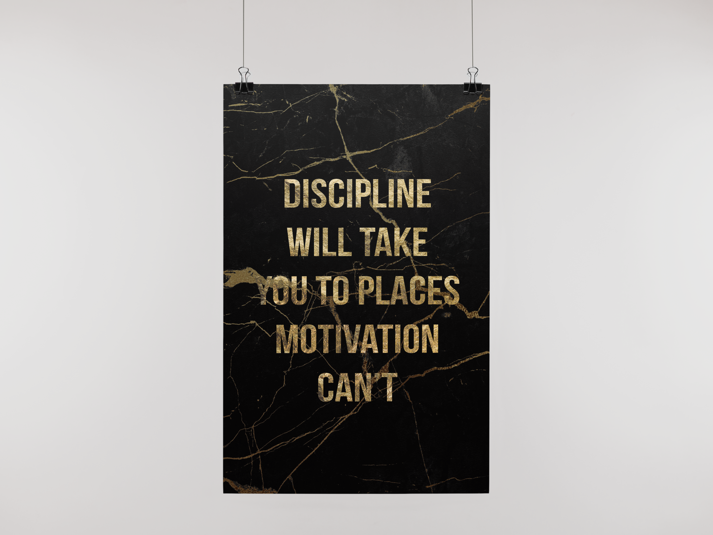 DISCIPLINE - POSTER