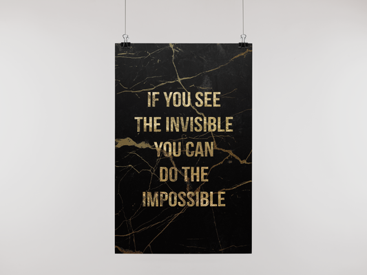 INVISIBLE IMPOSSIBLE - POSTER