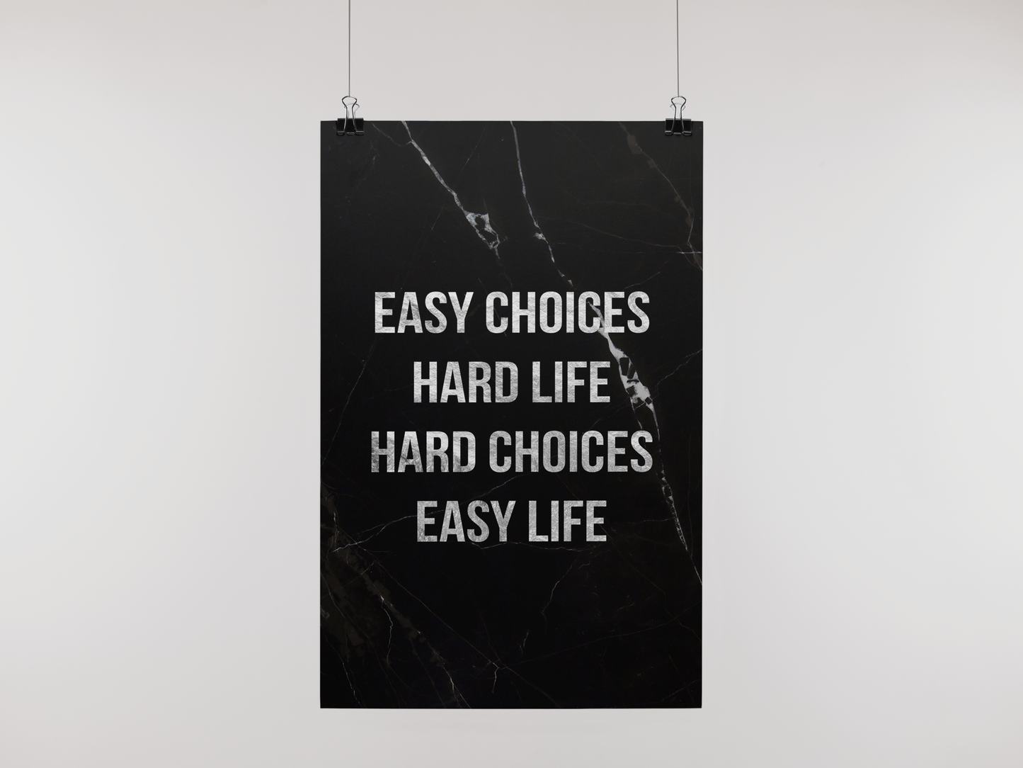 EASY CHOICES - POSTER