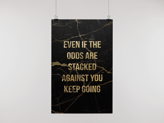 ODDS AGAINST YOU - POSTER