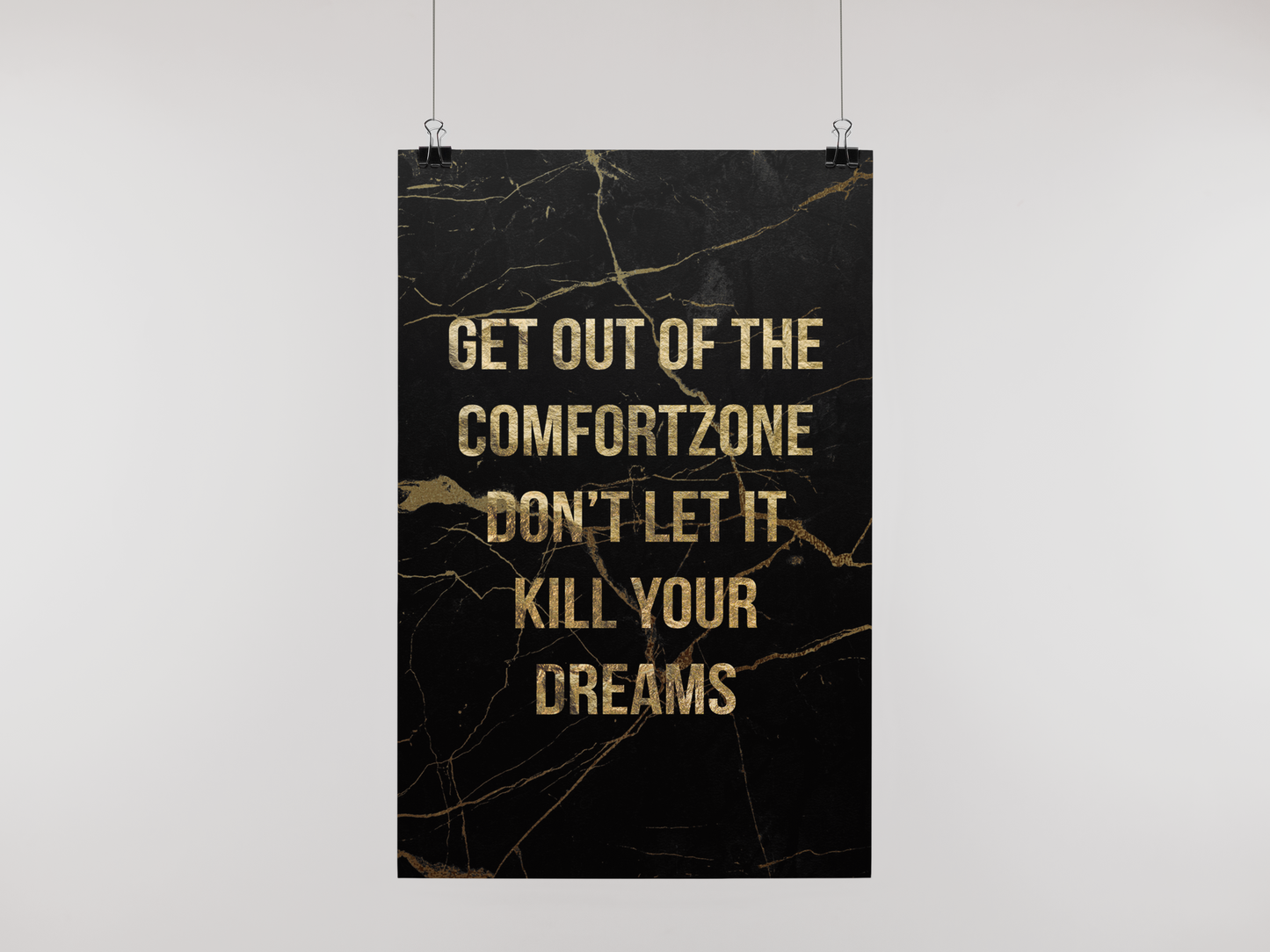 OUT OF COMFORTZONE - POSTER